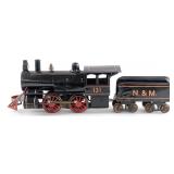 Restored Carlisle & Finch No. 131 Locomotive with