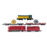 American Flyer 353 Circus Loco & Tender, 355 Engin