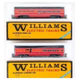 Williams Southern Pacific Aluminum Diner Car & Com