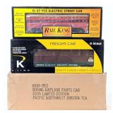 K-Line Boeing Airplane Parts Car & MTH RailKing Pa