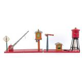 American Flyer Water Tank Set & Crossing Gate Set
