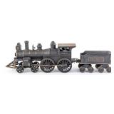Ideal Cast Iron 154 Locomotive with NYC & HR Tende
