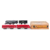 Lionel Prewar Mechanical Clockwork Red Torpedo Str