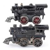 (2) Ives Clockwork No. 0 Locomotives