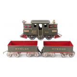 Restored Lionel 1910 6-Wheel Loco w/ (2) Short Gon