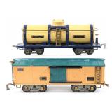 American Flyer Wide Gauge 4010 Tank Car & 4018 Box