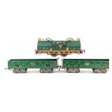 American Flyer 4637 Engine & (2) 4017 Gondola Cars
