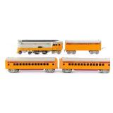 American Flyer Hiawatha Passenger Car Set