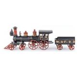 Welker & Crosby 4-4-0  Locomotive with Tender