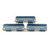 Lionel Blue 710 / 710 / 712 NYC Lines Passenger Ca