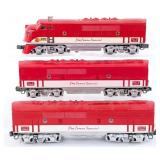 Lionel Texas Special 2245 F3 ABB Diesel Units