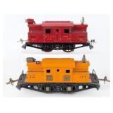 Ives 3254 and 3252 Electric Locomotives