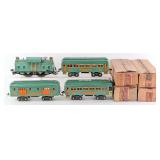 Lionel Outfit No. 352E Passenger Set w/ 10E Engine