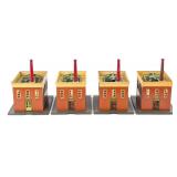 (4) Lionel No. 436 Power Station Buildings