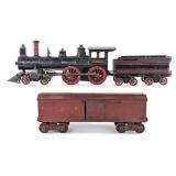 Wilkins Cast Iron Floor Train 3-Piece Set