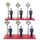 (6) Lionel No. 1045 Flagman