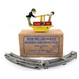 Marx Moon Mullins and Kayo Mechanical Hand Car w/