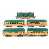 Prewar American Flyer Wide Gauge Four Car Pocahont