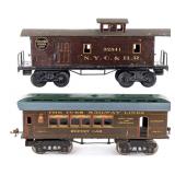 Bing NYC & HR 52541 Caboose & Ives NY&C Buffet Car