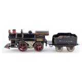 Ives No. 1100 Electric Locomotive with NYC & HR Te