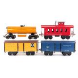 Restored / Custom Ives Tank Car, Caboose, Boxcar,