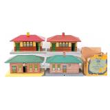 (4) American Flyer Stations