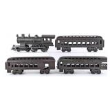 Cast Iron 4-4-0 Locomotive with Chicago Rock Islan