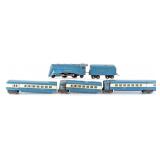 Lionel 265E Blue Streak Passenger Set 265E, 265WX,