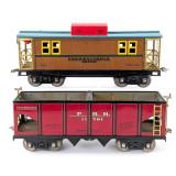 Dorfan Lines Wide Gauge Pennsylvania Caboose and H