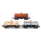 (3) Different Lionel No. 515 Tank Cars