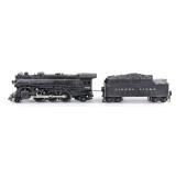 Lionel 225E Locomotive and 2235W Tender - Black