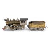Elektoy No. 905 Brass / Nickel Locomotive w/ Penns