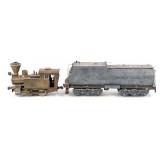 O Scale 6-Wheel Tender & Engine