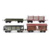 Ives Wide Gauge 192 Reefer, 194 Hopper, 191 Coke C