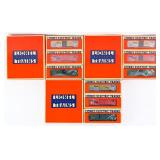 (3) Lionel 6464 Boxcar Series Edition Two 3-Pack S