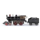 Ives Clockwork No. 25 Locomotive with No. 17 Tende