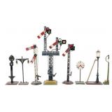 German Train Accessories Includes Semaphores, Lamp