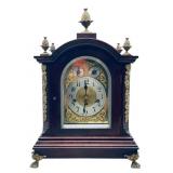 Antique Junghans German Mahogany Mantle Clock