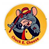 Chuck E. Cheese Round Plastic Sign