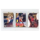 (3) Michael Jordan Upper Deck and NBA Hoops Cards