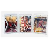 (3) Upper Deck and Fleer Michael Jordan Cards