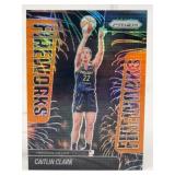 CAITLIN CLARK 2025 Prizm Limited Fireworks Orange