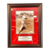 Ted Williams Signed Photograph