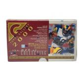 2000 Sealed Topps Gallery Hobby Football Wax Box 2