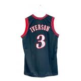 Allen Iverson Signed Philadelphia 76ers Jersey