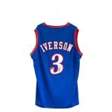 Allen Iverson Signed Hall of Fame Jersey