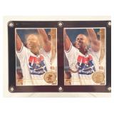(2) 1994 Upper Deck USA All Time Greats Michael Jo