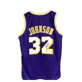 Magic Johnson Signed Los Angeles Lakers Jersey