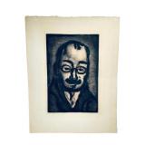 Georges Rouault ï¿½The Infamous Politicianï¿½ Etching