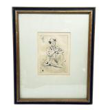 Paul Cezanne ï¿½Portrait De Guillauminï¿½ Etching